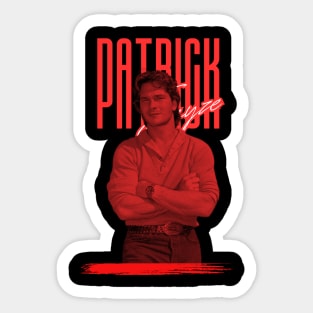 Patrick swayze^^^original retro Sticker